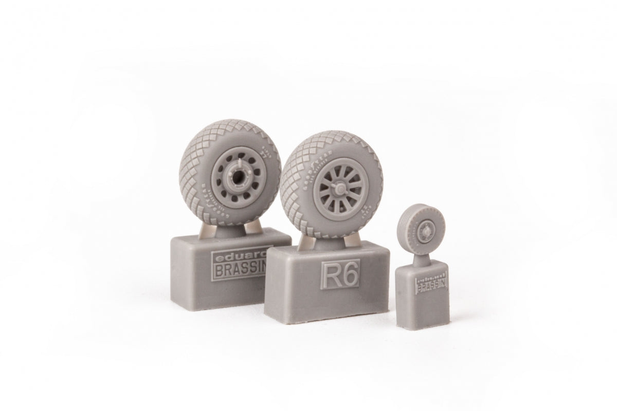Eduard 672366 P-51D wheels diamond tread EDUARD 1/72 – zdjęcie 4