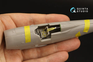 Quinta Studio QD48312 Gloster Gladiator MKII 3D-Printed &amp;amp; coloured Interior on decal paper (Roden) 1/48 – immagine 9