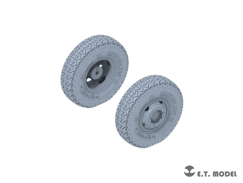 E.T. Model P35-118 US M911 C-HET(8x6) Sagged wheels For Meng Kit 1/35 – immagine 2
