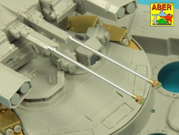 Aber 35L-317 Jeu de canons pour BMPT Object 199 « Ramka » Terminator : 2 x 2A45 mm, 2 x AGS-17 30 mm, échelle 1/35 – image 2