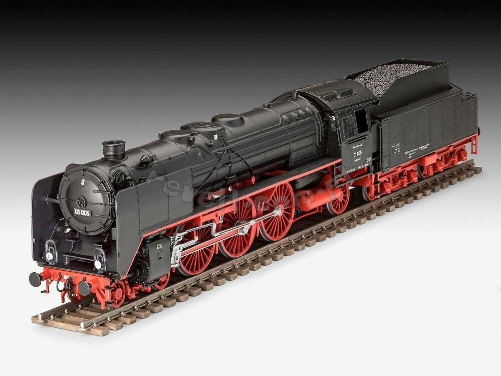 Revell 62172 Schnellzuglok BR01 mit Tender 2&amp;#39;2&amp;#39; T32 Model Set ( H0 ) 1/87 – zdjęcie 4