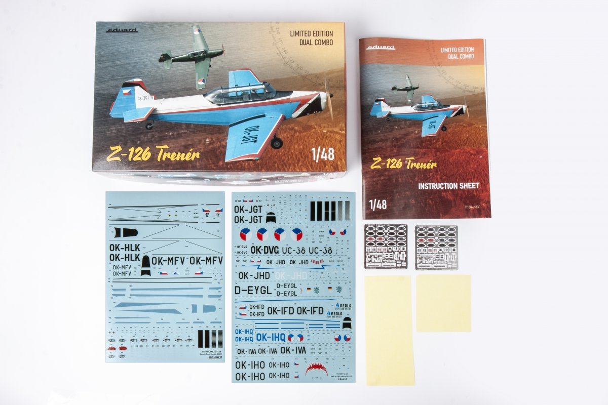 Eduard 11156 Z-126 Trener - Dual Combo 1/48 – immagine 7