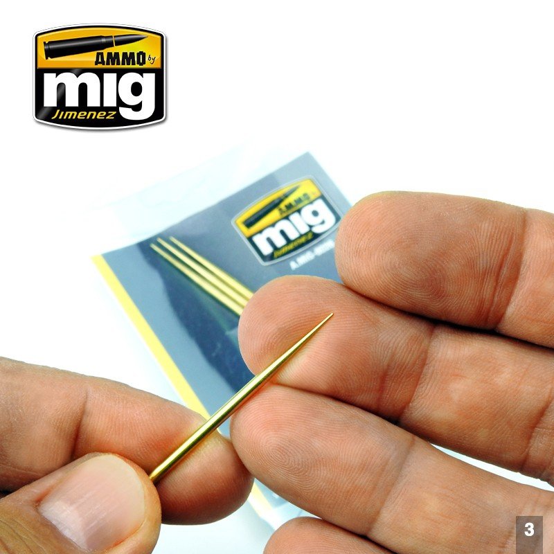 AMMO of Mig Jimenez 8026 BRASS TOOTHPICKS – zdjęcie 3