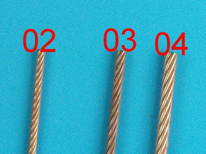 Eureka XXL LH-02 0.75mm x 50cm Metal wire rope, linka holownicza – immagine 2
