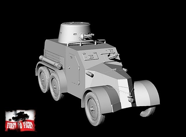 First to Fight First To Fight PL090 - Tatra OA vz.30 1/72 – immagine 4