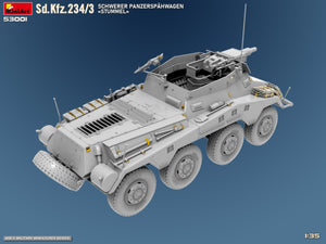 MiniArt 53001 Sd.Kfz.234/3 SCHWERER PANZERSPAHWAGEN STUMMEL 1/35 – image 11