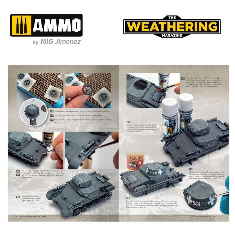 Ammo of Mig 4534 The Weathering Magazine Issue 35 – Grey (English) – immagine 5