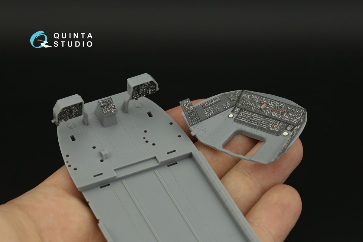 Intérieur imprimé en 3D et coloré sur papier décalcomanie Quinta Studio QDS-48383 Mi-17 (Trumpeter) (Petite version) 1/48 – image 12