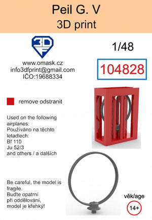 Omask 104828 Peil G. V 3D print 1/48 – image 2