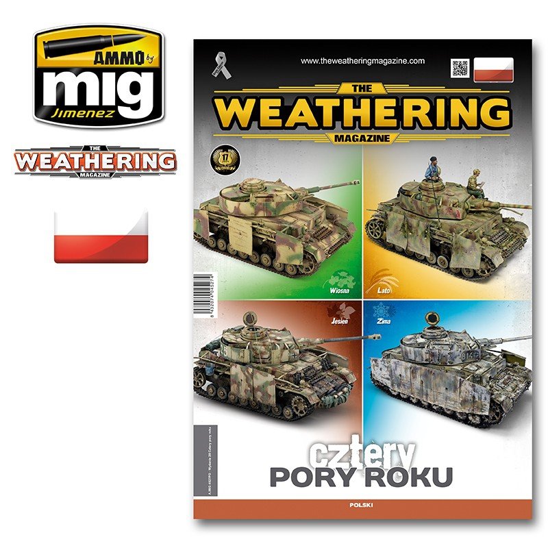 Munitions du Mig 4527PL. Le magazine Weathering, numéro 28. QUATRE SAISONS (polonais)