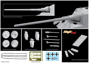 Dragon 6827 Jagdtiger w/12.8cm PaK.80 (L/66) 1/35 – immagine 2