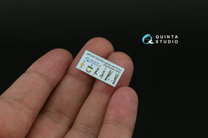 Quinta Studio QD72202 A-4M 3D-Printed &amp;amp; coloured Interior on decal paper (Fujimi/Hobby 2000) 1/72 – immagine 6