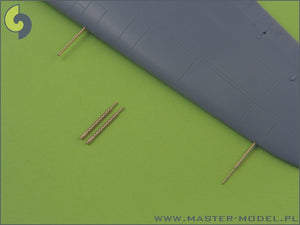 Master AM-48-020 A6M5 Zero armament set (7,7mm, 20mm gun barrels) &amp;amp; Pitot tube 1/48 – zdjęcie 5