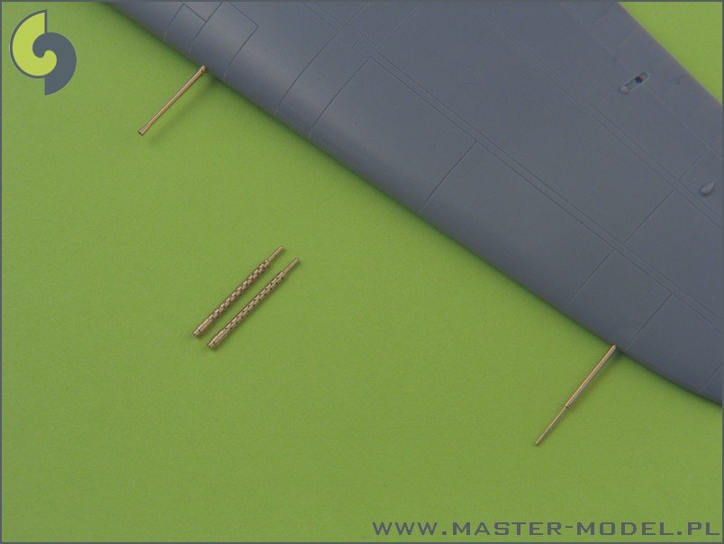Master AM-48-020 A6M5 Zero armament set (7,7mm, 20mm gun barrels) &amp;amp; Pitot tube 1/48 – zdjęcie 5