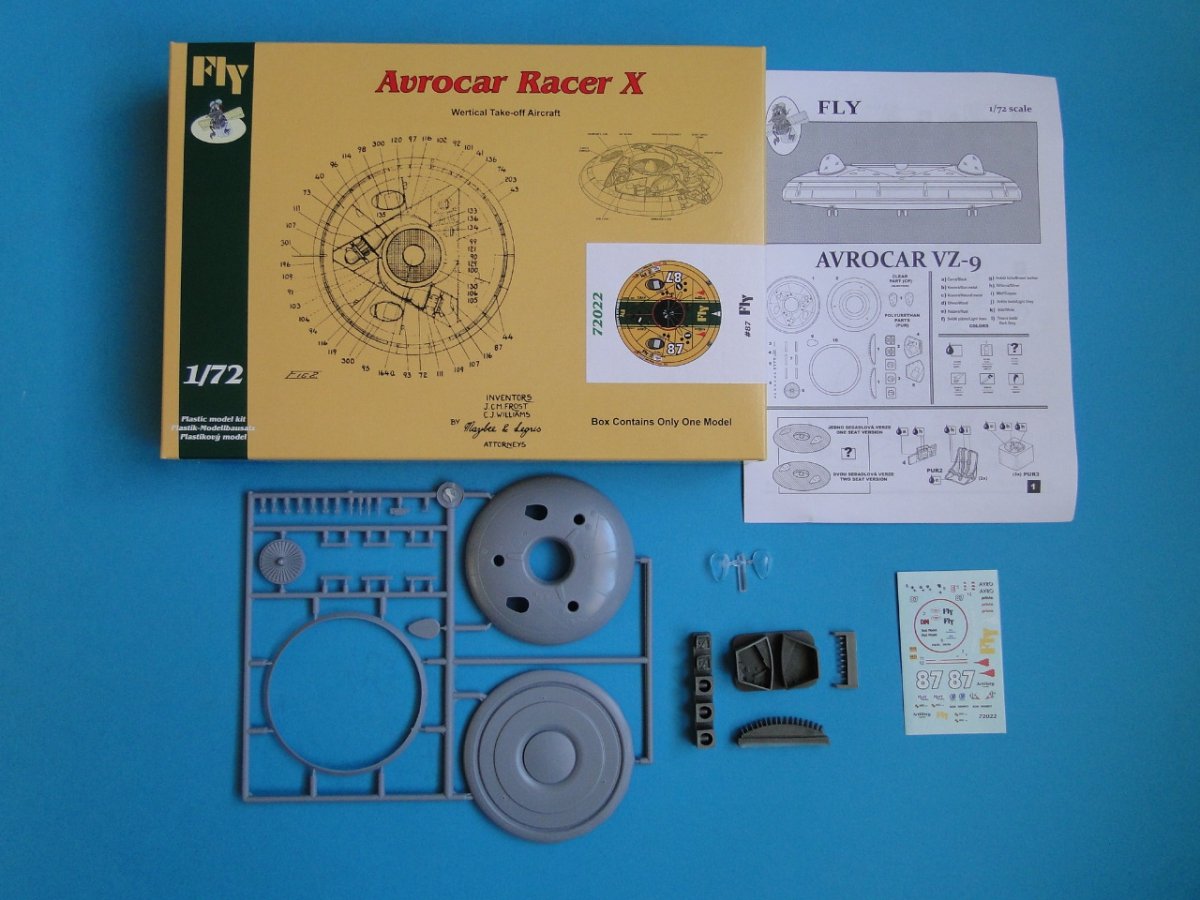 Fly 72022 Avrocar Racer X 1/72 – imagen 2