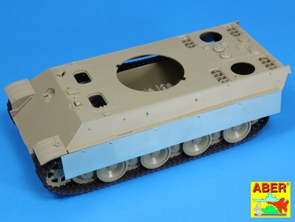 Aber 25011 Side skirts for Panther G/Jagdpanther 1/25 – immagine 3