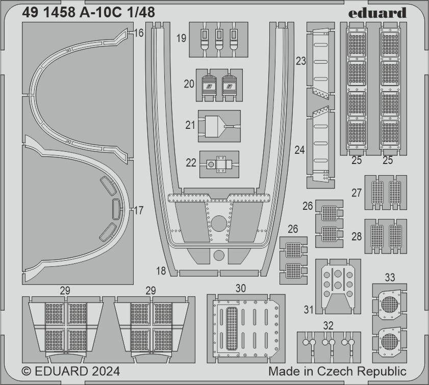 Eduard 491458 A-10C GREAT WALL HOBBY 1/48 – zdjęcie 2