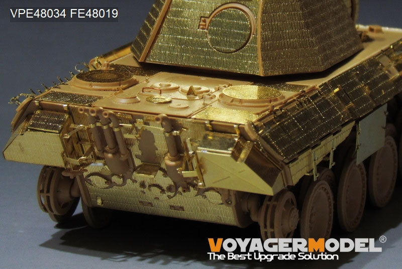 Maquette Voyager VPE48034 Char Panther A allemand de la Seconde Guerre mondiale (modèle de base) pour SUYATA NO-001, échelle 1/48 – image 6