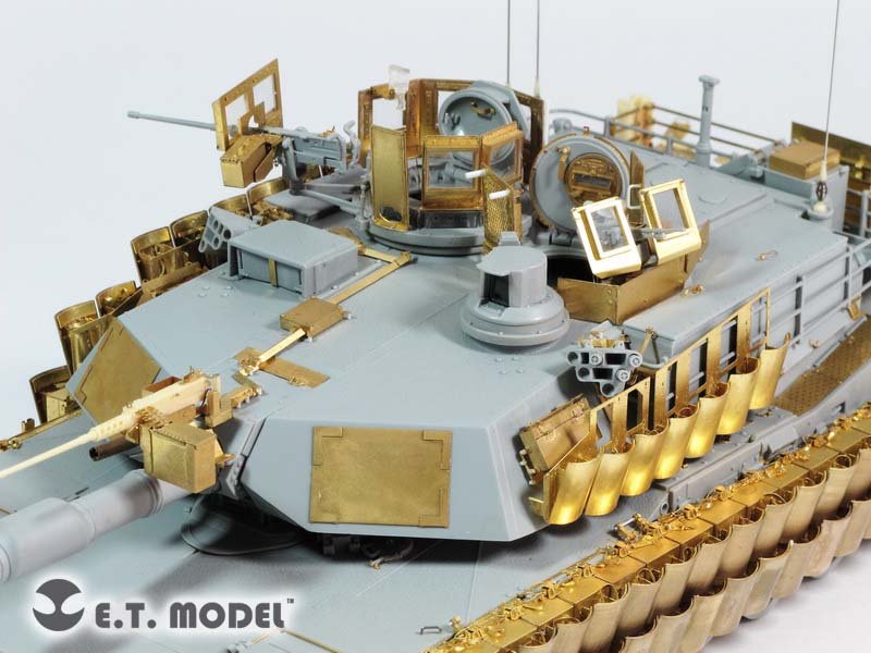 ET Modèle E35-161 Char de combat principal M1A2 SEP TUSK II de l&amp;#39;armée américaine moderne (pour DRAGON 3536) (1/35) – image 7