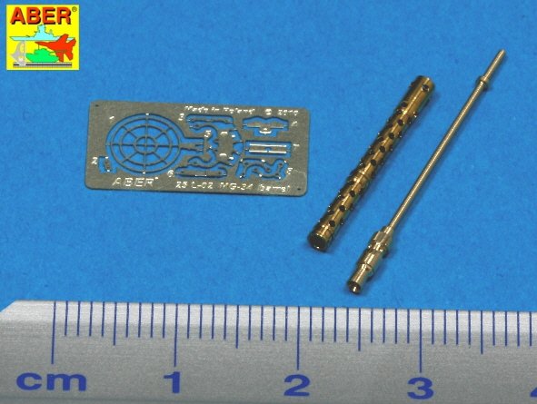 Aber 25L-02 Turned barrel for German machine gun MG34 1/25 – imagen 3