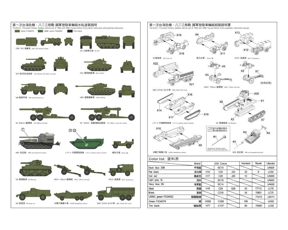 AFV Club SE735S02 ROC LCT Mk.6 et véhicule de débarquement, ensemble 1/350 – image 3