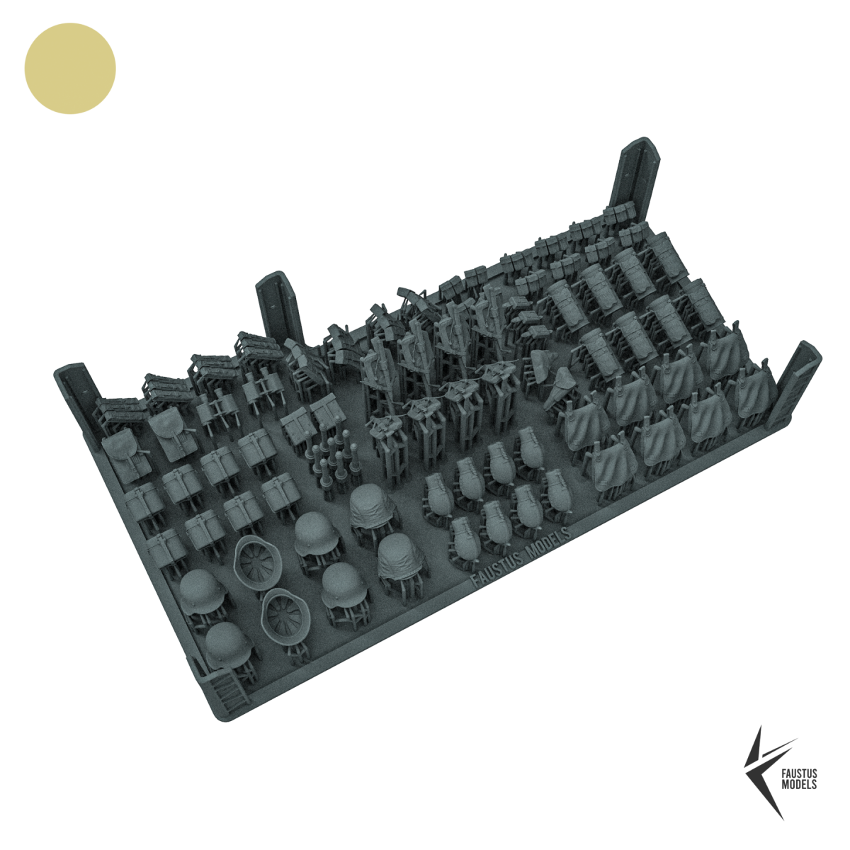 Faustus Models FM35018 German Infantry Accessories 1/35