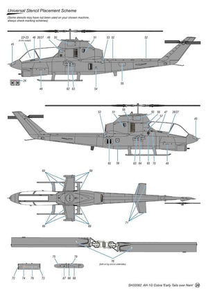 Special Hobby 32082 AH-1G Cobra &amp;#39;Early Tails over Vietnam&amp;#39; Hi-Tech Kit 1/32 – image 7
