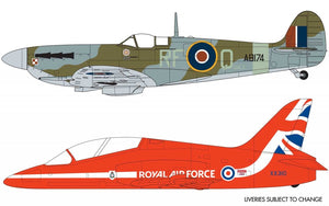 Airfix 50187 Supermarine Spitfire &amp;amp; RAF Red Arrows Hawk - Gift Set 1/72 – image 4