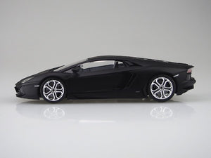 Aoshima 02738 Lamborghini Aventador LP700-4 Matte Black 1/24 – Bild 4