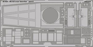 Eduard 48621 B-24J rear interior 1/48 Revell Academy – zdjęcie 2