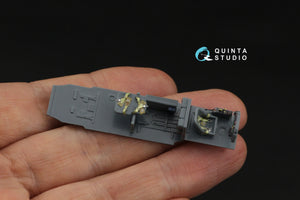 Quinta Studio QD72188 Bf 110G2/4 3D-Printed &amp;amp; coloured Interior on decal paper (Eduard) 1/72 – immagine 6
