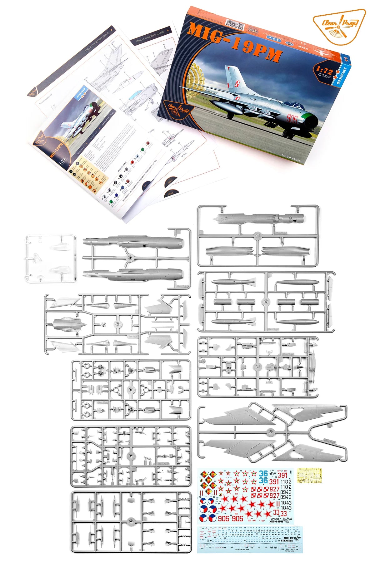 Clear Prop! CP72057 MiG-19 PM 1/72 – image 3