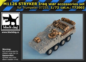 Black Dog T72002 M1126 STRYKER Iraq War for Trumpeter 07255 1/72 – immagine 6