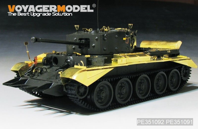 Voyager Model PE351092 WWII UK Cromwell Mk. IV/Centaur C.S.Mk IV Fenders for Tamiya 1/35 – immagine 7