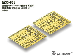 E.T. Model EA35-038 US ARMY PA-120 40mm Ammo Box 1/35 – Bild 4