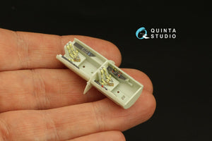 Quinta Studio QD72050 Me-262B-1a/U1 3D-Printed &amp;amp; coloured Interior on decal paper (Revell) 1/72 – immagine 7