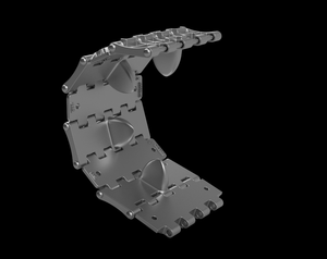 Panzer Art TR35-026 T-34 500mm Waffle pattern tracks Zavod 112 1/35 – Bild 3