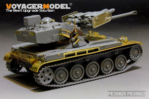 Voyager Model PE35825 Modern French AMX-13/75 w/SS-11 ATGM light tank basic (smoke discharger, Atenna base Include）For TAKOM 2038 1/35 – immagine 11