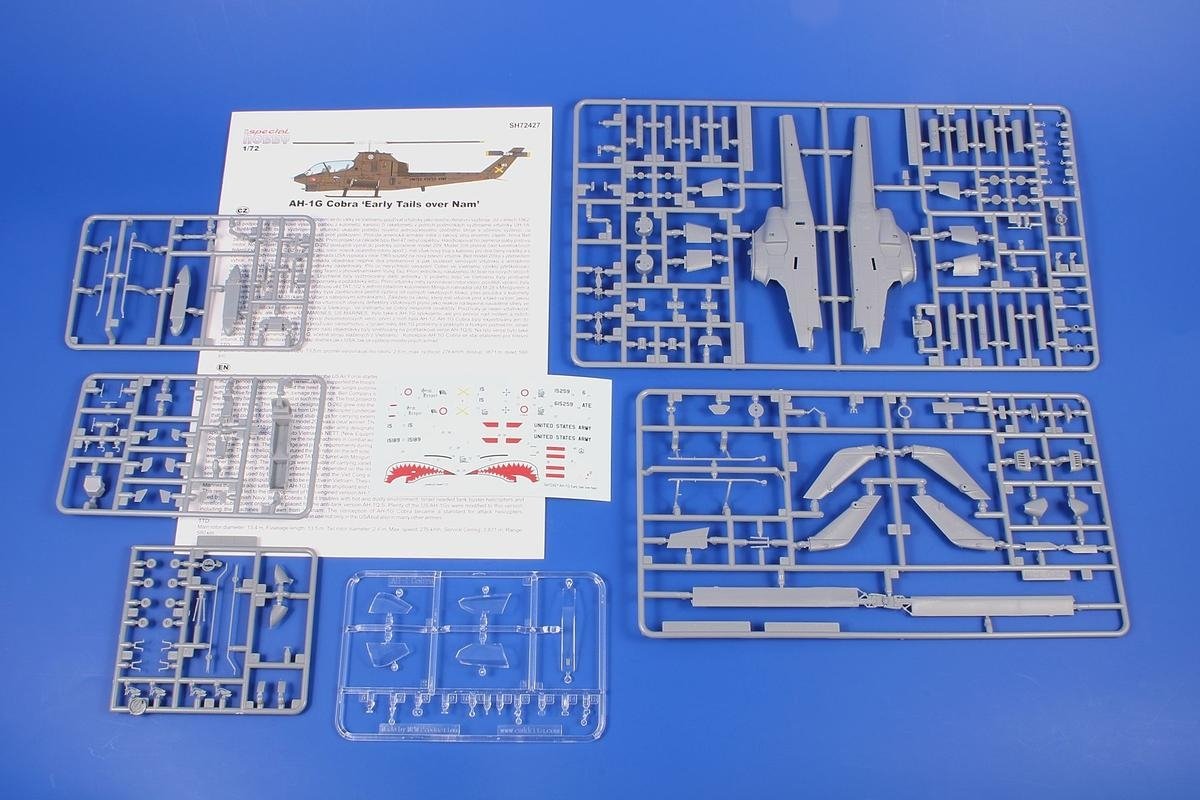 Special Hobby 72427 AH-1G Cobra ‘Early Tails’ 1/72 – zdjęcie 3