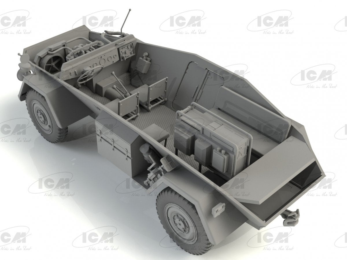 ICM 35111 Sd.Kfz. 247 Ausf.B with Crew 1/35 – zdjęcie 3