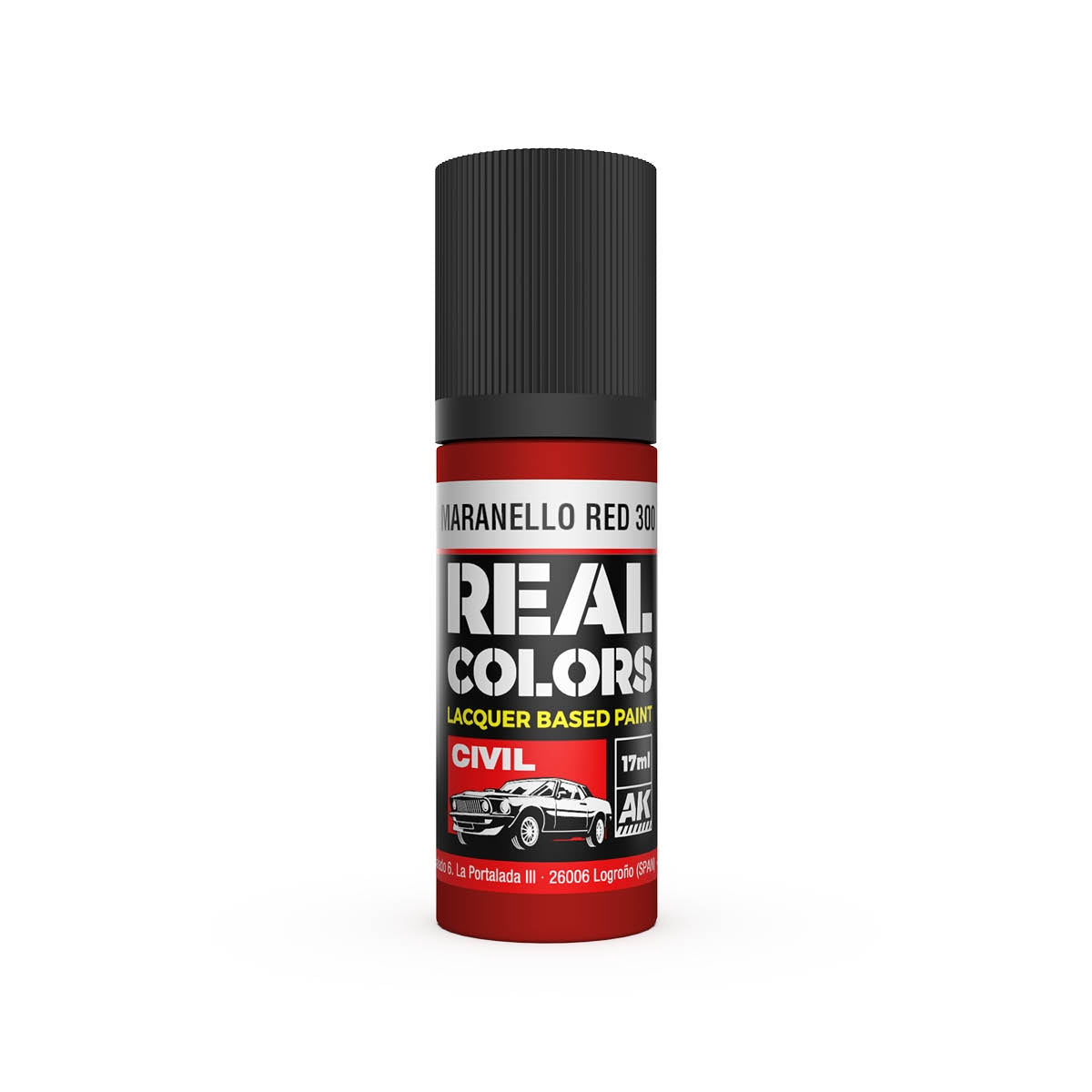 AK Interactive RC834 Maranello Red 300s 17 ml – immagine 2