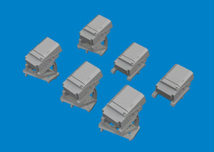 Eduard 6481119 UH-60 flare dispensers PRINT ICM 1/48 – immagine 2