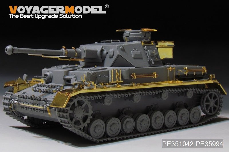 Voyager Model PE351042 WWII German Pz.Kpfw.IV Ausf.F2 Basic For Border BT-003 1/35 – immagine 16