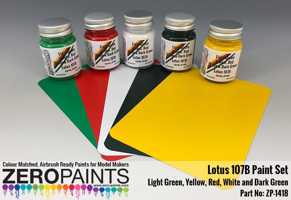 Coffret de peinture Zero Paints ZP-1418 Lotus 107B, 5 pots de 30 ml
