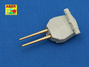 Aber 1/700L-08 Set of 8 pcs 381mm long barrels for turrets without antiblast covers ships Hood 1/700 – immagine 2
