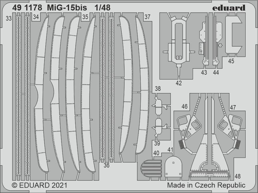 Eduard 491178 MiG-15bis BRONCO / HOBBY 2000 1/48 – zdjęcie 2