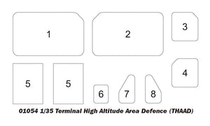 Trumpeter 01054 Terminal High Altitude Area Defence THAAD 1/35 – Bild 4