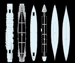 FlyHawk Model FH1135 HMS Victorious 1/700 – zdjęcie 3