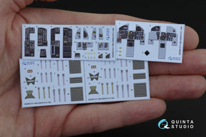 Quinta Studio QD48213 F-15B 3D-Printed &amp;amp; coloured Interior on decal paper (GWH) 1/48 – Bild 9