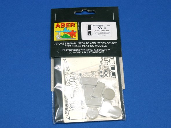 Aber 35166 Soviet heavy tank KV-II part 1 basic set (TAM) (1/35) – image 3